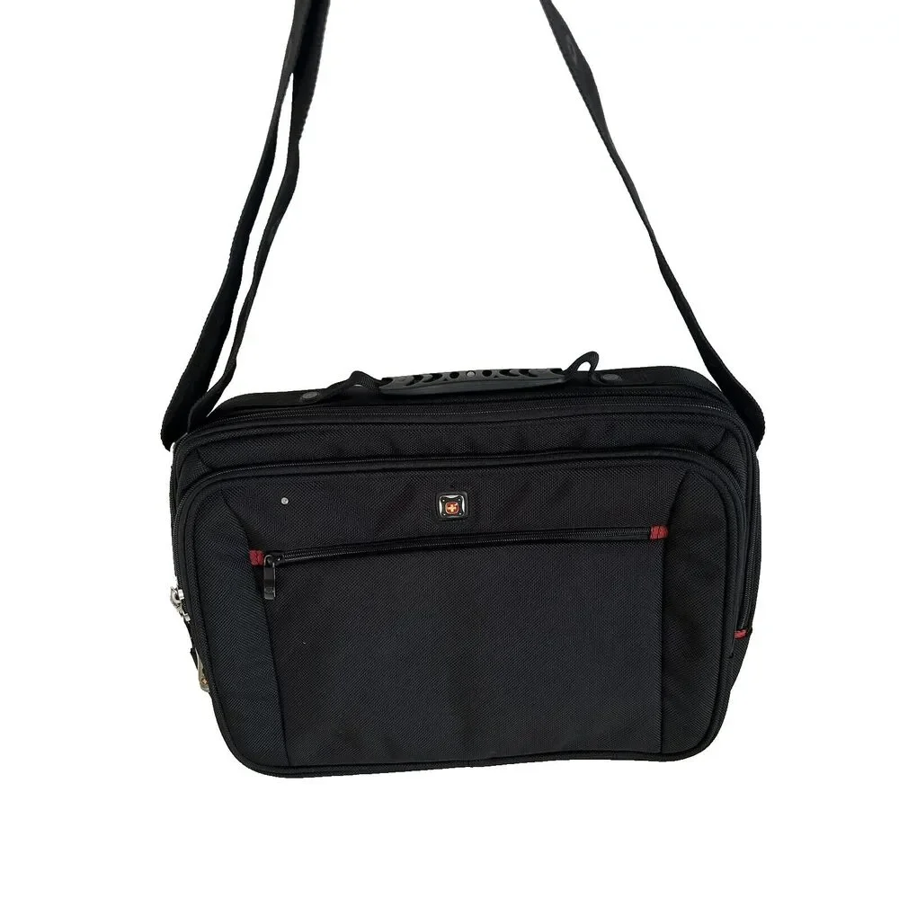 WENGER SWISSGEAR SIERRA COMPUTER CASE LAPTOP Messenger Swiss Cordura Ballistic